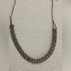 Liz Palacios Silver Vintage Necklace